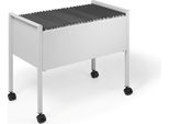 Durable Carrello Per Cartelle Sospese Economy 80 A4, Grigio, 309510