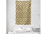 Abakuhaus Arazzo E Copriletto Tartaruga, Animali Che Nuotano Conchiglie In Morbido Tessuto Microfibra Lavabile Senza Scolorimento Stampa Digitale, 140 X 230 Cm, Verde Oliva Cioccolato