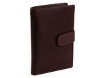 The Chesterfield Brand Pelle Caso Di Identificazione Porta Carte Di Credito Drake Card Holder Brown Marrone