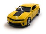 Onwomania Modellauto Chevrolet Camaro ZL1 Muscle Car Gelb Auto Mst. 1:34-39