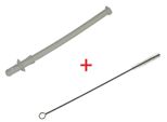 Delonghi 5313235381 Tubo Del Latte + Spazzola Di Pulizia Per Macchina Nespresso EN750 Lattissima Pro
