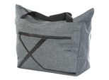 Knirps Borsa Shopper Borsa A Tracolla Shopper Bag Dark Grey Grigio Nero