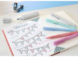Faber-Castell 155488 FABER-CASTELL Fineliner Broadpen Pastello, Grigio Pastello