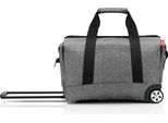 Reisenthel Carrello Borsa Da Viaggio Allrounder Trolley Twist Silver Grigio