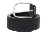 Vanzetti Pelle Cintura Denim Love 40Mm Full Leather Belt W110 Black Nero