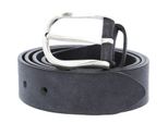 Vanzetti Pelle Cintura Genuine Beauty 35Mm Full Leather Belt W90 Black Nero
