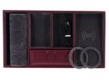Windrose Scatola Di Gioielli Pure Jewelry Case Bordeaux