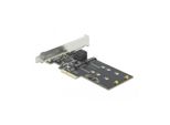 Delock Scheda Pci Express X4 A 3 Porte Sata E 2 Slot M.2 Key B - Fattore Di Forma A Basso Profilo - Controllore Speicher - M.2 - M.2