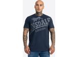 T-Shirt Uomo Regular Fit Watton Navy L Lonsdale