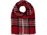 Fraas Sciarpa Cashmink® Stole With Fraas Pattern Red Rosso Multicolore