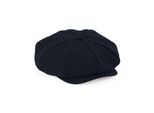 Berretto Beechfield B628 | Heritage Baker Boy - Unisex - Colore: Navy Herringbone - Taglia: L/Xl