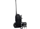 Retevis RT1 Walkie-Talkie, Portata 10 Km Con Auricolare, Radio Portatile Con 3000 Mah 1750 Hz, Walkie-Talkie Professionale Per Sicurezza, Edilizia, Campeggio, Caccia (Nero, 1 Pezzo)