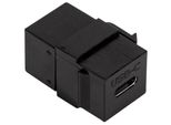Logilink Professional NK0032 Connettore Keystone Logilink Usb 3.1, Nero