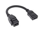 Inline® 76206A Cavo Adattatore Keystone Inline® Hdmi 4K/30Hz, Presa/Jack Hdmi A, Nero, 0,2 M