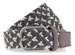Vanzetti Cintura Braided Women's Belt W80 Brown / White Marrone Multicolore