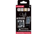 Uni-Ball PWE5M/4PFASS46 Uni-Ball Pennarello A Gesso Pennarello A Gesso PWE5M/4 Pf, Confezione Da 4 Pz