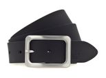 H.I.S Pelle Cintura 35Mm Leather Belt W105 Black Nero