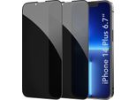 Avana Iphone 14 Plus Protezione Dello Schermo In Vetro Blindato Per La Privacy 9H Anti-Spia 2 Pezzi