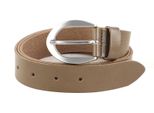 Vanzetti Pelle Cintura Neon Booster 30Mm Full Leather Belt W105 Taupe Dark Marrone