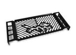 Copriradiatore Zieger Compatibile Con Suzuki Gsf 650 Bandit Bj 2007-14 Dragon Nero