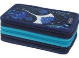 Herlitz 300001484 Herlitz School Case Tricase "Deep Ocean"", 31 Pezzi"
