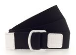 H.I.S Cintura 35Mm Ribbon Belt W85 Black Nero