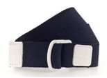 H.I.S Cintura 35Mm Ribbon Belt W85 Marine Blu Scuro