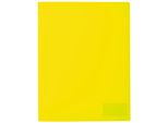Herma 19636 Herma Schnellhefter Neon Kunststoff Neon-Gelb Din A4