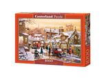 Puzzle Da 1000 Pezzi - Paese D'inverno Vintage