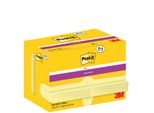 Post-It® 7100290178 8 + 4 Gratis: Post-It® Super Sticky Notes Haftnotizen Extrastark Gelb 8 BlöCke + Gratis 4 BlöCke