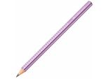 FABER-CASTELL 111663 FABER-CASTELL Jumbo Sparkle Bleistift B Metallic Violet 1 St.