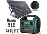 Swarey 1000W (Picco 1500W) Caricabatterie Generatore Di Energia Portatile S1000 Stazione Di Alimentazione Con Pannello Solare Da 100W, 725,76Wh 201600Mah Batteria Agli Ioni Di Litio Di Backup Di Stoccaggio Solare Con 65W Type-C, Generatore Solare Per Viaggi In Auto, Off-Grid, Interruzioni Di Corrente