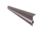 Battiscopa C2 In Alluminio Renoplast, Profilo Terminale, 8X2,5X200 Cm, Marrone