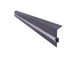 Battiscopa C2 In Alluminio Renoplast, Profilo Terminale, 8X2,5X200 Cm, Grafite