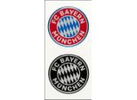 Fcb Sticker Auto 3D Lettering Calcio Auto Fc Bayern Monaco Set Bomba 3D Sticker Set Di 2 Rosso/Nero