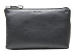 Esquire Pelle Borsa Per Utensili Primavera Cosmetic Case Black Nero