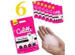Calitti - Lettiera Per Gatti In Microsilicato Premium Cristalli Di Silicato Lettiera Per Gatti Antibatterica Set Di 6 6 X 3,8 Litri = 22 Litri