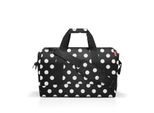 Reisenthel Borsa A Tracolla Borsa Da Viaggio Allrounder Dots White Nero