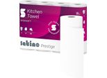 8X Satino By Wepa 175889 KüChenrollen Prestige 3-Lagig, 4 Rollen