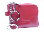 Esquire Caso Chiave New Silk Key Case Red Rosso Scuro