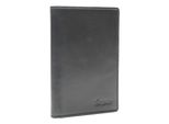 Esquire Caso Di Identificazione New Silk Passport Card Holder Black Nero