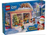 Calendario Dell'avvento Lego City 2024, Giocattolo Da Costruire Per Bambini, 24 Sorprese Tra Cui Le Minifigure Di Babbo Natale E Della Signora Claus, Idea Regalo Per 5 Anni, Per Bambini E Bambine, 60436