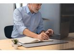 Sigel CO404 Sigel Notizbuch Conceptum A5 Kariert, Grey Metallic Hardcover 194 Seiten