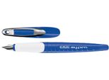 Herlitz 300006787 Penna Stilografica My.Pen, Larghezza Pennino: L, Blu/Bianco