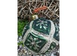 Guaina Per Albero Di Natale Maila, Verde Scuro, Stella Oro Glitterata