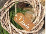 Ciondolo "Grazie"" In Acciaio Inossidabile"