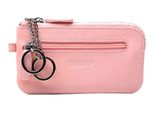 Esquire Caso Chiave Viktoria Key Case With Zip Apricot Blush Rosa