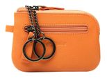 Esquire Pelle Caso Chiave Peru Key Case Orange Arancione