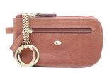 Esquire Caso Chiave Nizza Key Case Cognac Marrone Chiaro