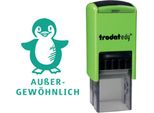 Trodat 163235 Trodat Timbro Di Motivazione Edy "Pinguino"", Verde"